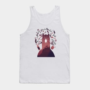 You were born Broken - WHITE VERSION Tank Top